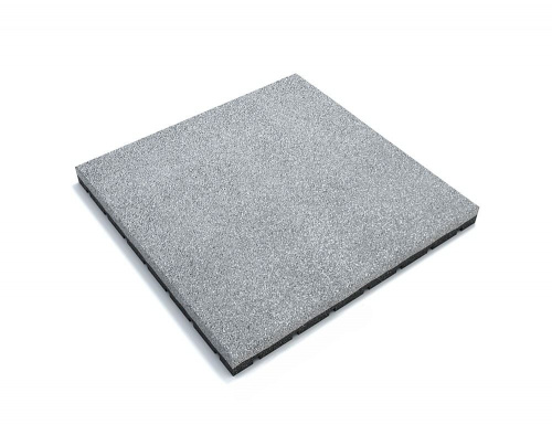 Резиновая плитка 500x500x40мм